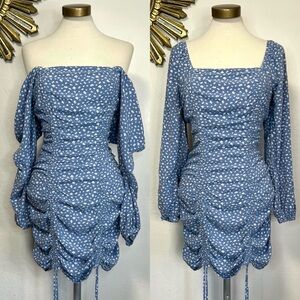 chinese dress ladies Nissa Floral Ruffle Midi Dress main image 0